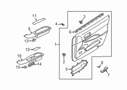 Mazda 6 Right Lens | Mazda OEM Part Number GK2E-68-4G1A