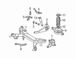 Mazda 6 Right Trailing arm | Mazda OEM Part Number GM9A-28-200A