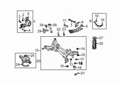 Mazda 6 Left Rr lateral arm | Mazda OEM Part Number GP9A-28-C10