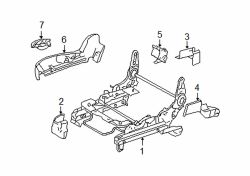 Mazda 6  Adjust knob | Mazda OEM Part Number GAC4-88-1G5-72