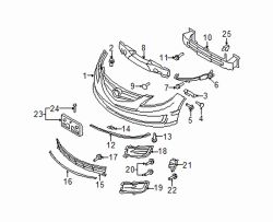 Mazda 6 Right Support bracket | Mazda OEM Part Number GS3M-50-151A