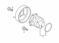 Mazda 6  Water pump | Mazda OEM Part Number LF94-15-100A