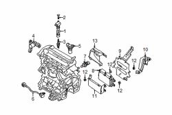 Mazda 6  Mount bracket | Mazda OEM Part Number L518-18-885A