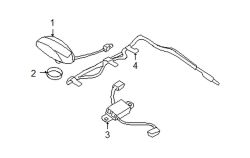 Mazda 6  Plate | Mazda OEM Part Number GS3L-66-A3Z
