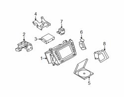 Mazda 6  Microphone | Mazda OEM Part Number FE01-66-EM0