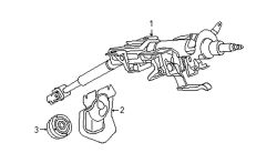 Mazda 6  Column assy | Mazda OEM Part Number GS3L-32-100C
