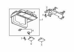 Mazda 6 Right Lens | Mazda OEM Part Number TD12-51-311A