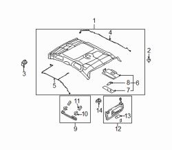 Mazda 6  Harness | Mazda OEM Part Number GS3N-67-100