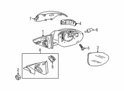 Mazda 6 Left Inner cover | Mazda OEM Part Number GS3N-69-17YA