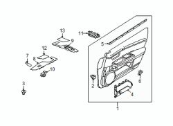 Mazda 6 Left Lens | Mazda OEM Part Number F151-68-4G1