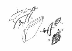 Mazda 6 Right Carrier | Mazda OEM Part Number GS3L-72-97YH