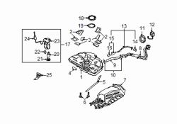 Mazda 6  Fuel pump | Mazda OEM Part Number L518-13-350