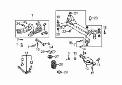 Mazda 6 Left Knuckle | Mazda OEM Part Number GS3L-26-122A
