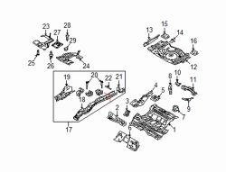 Mazda 6  Inspection cover grommet | Mazda OEM Part Number 9991-00-506