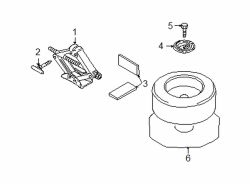 Mazda 6  Jack | Mazda OEM Part Number GS3L-37-790