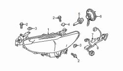 Mazda 6 Right Park lamp bulb | Mazda OEM Part Number GS3L-51-06Y