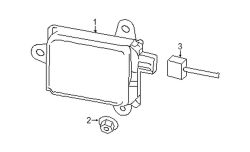 Mazda 6 Left Blind spot radar nut | Mazda OEM Part Number 9989-10-600