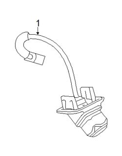 Mazda 6  Rear camera | Mazda OEM Part Number GJT1-67-RC0C