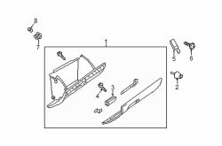 Mazda 6  Damper screw | Mazda OEM Part Number W201-64-999