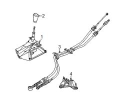 Mazda 6  Cable bracket | Mazda OEM Part Number KE40-46-550B