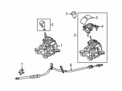 Mazda 6  Cable bracket | Mazda OEM Part Number BFD2-46-08X