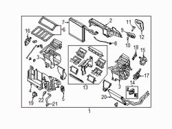 Mazda 6  A/C Expansion Valve O-Ring | Mazda OEM Part Number BBM4-61-J17