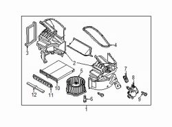 Mazda 6  Cabin Air Filter | Mazda OEM Part Number KD45-61-J6X-9U
