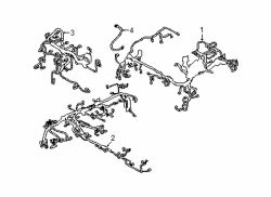 Mazda 6  Instrument Panel Wiring Harness | Mazda OEM Part Number GDDC-67-030