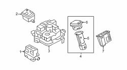 Mazda 6  Active Suspension Mode Switch | Mazda OEM Part Number GMJ6-66-YK0