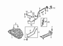 Mazda 6  Fuel Filler Hose | Mazda OEM Part Number GJR9-42-231B