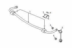 Mazda 6 Rear Right Suspension Stabilizer Bar Link | Mazda OEM Part Number KD31-28-170