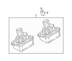 Mazda 6  License Plate Light Assembly Connector | Mazda OEM Part Number D1Y9-67-SH3