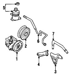 Mazda MX-6  Mount bracket adjust bracket | Mazda OEM Part Number GA2B-32-605A