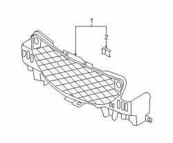 Mazda RX-8  Grille grommet | Mazda OEM Part Number J001-50-171