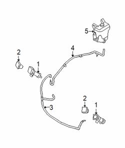 Mazda RX-8 Left Washer nozzle | Mazda OEM Part Number FF16-51-8H1-PZ