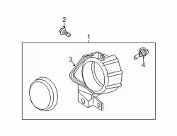 Mazda RX-8 Right Bracket | Mazda OEM Part Number F151-51-684A
