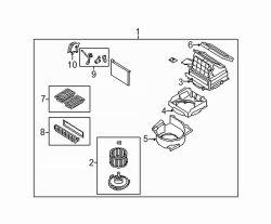 Mazda RX-8  Motor cover | Mazda OEM Part Number FE01-61-B03