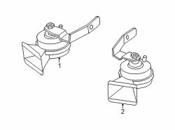 Mazda RX-8  High note horn | Mazda OEM Part Number F151-66-78YA