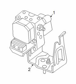Mazda RX-8  ABS control unit | Mazda OEM Part Number F1Y9-43-7A0A