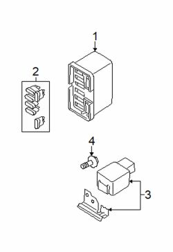 Mazda RX-8  Relay bolt | Mazda OEM Part Number B455-55-561