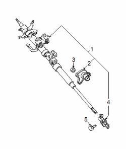 Mazda RX-8  Lower joint | Mazda OEM Part Number NE51-32-850