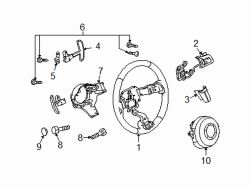 Mazda RX-8 Right Shift paddle | Mazda OEM Part Number F154-66-3P0A