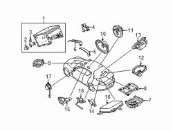 Mazda RX-8  Amplifier | Mazda OEM Part Number F189-66-920