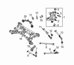 Mazda RX-8  Difrntal mount | Mazda OEM Part Number F189-39-730A
