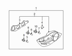 Mazda RX-8 Right Tail lamp | Mazda OEM Part Number FF14-51-150G