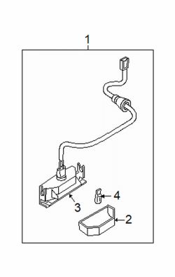 Mazda RX-8 Right Socket | Mazda OEM Part Number FF14-51-272