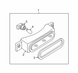 Mazda RX-8  Bulb | Mazda OEM Part Number 9970-06-210