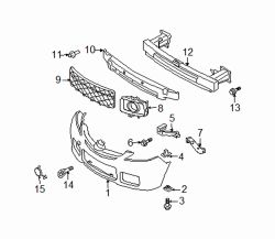Mazda 5 Left Lamp cover | Mazda OEM Part Number C247-50-C21D