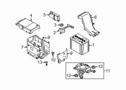 Mazda 5 Left Mount bracket screw | Mazda OEM Part Number 9078-60-616