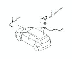 Mazda 5  Base | Mazda OEM Part Number GJ6A-66-930A